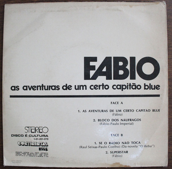 télécharger l'album Fábio - As Aventuras De Um Certo Capitão Blue