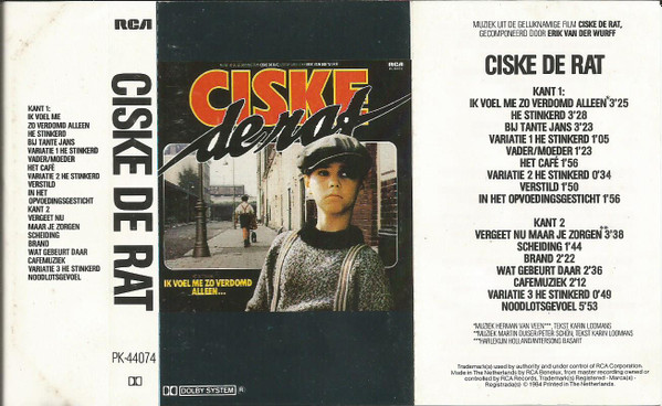Veilig Waarnemen doel Ciske De Rat (1984, Cassette) - Discogs