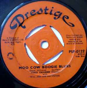 Vince Callaher - Moo Cow Boogie Blues album cover