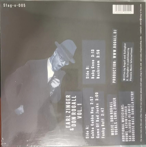 Album herunterladen Earl Zinger & Don Rogall - Vol 1