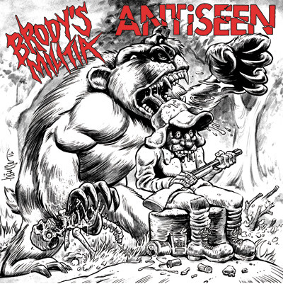 Album herunterladen Download Brody's Militia Antiseen - The Primal Roar Split EP album
