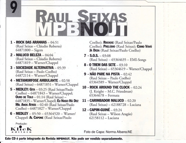 Album herunterladen Raul Seixas - MPB No JT 09