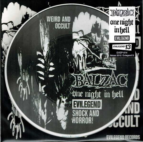 Balzac – One Night In Hell (1994, Cassette) - Discogs