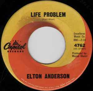 Elton Anderson - Life Problem / Sick And Tired album cover