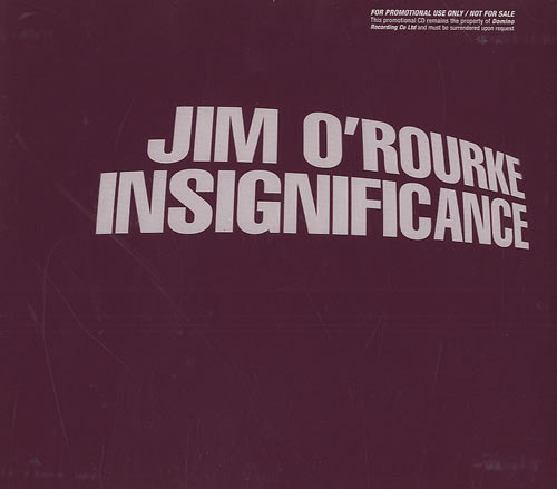 Jim O'Rourke – Insignificance (2001, CD) - Discogs