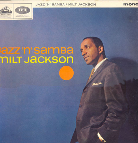 Milt Jackson Jazz 'n' samba impulse stereo AS-70 orange lbl van