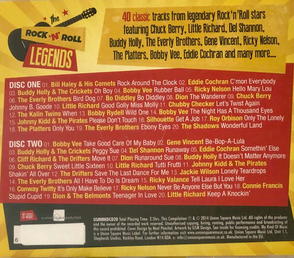 Album herunterladen Various - RocknRoll Legends