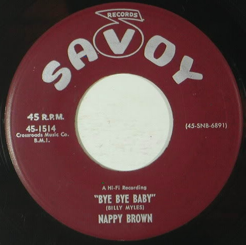 baixar álbum Nappy Brown - Bye Bye Baby