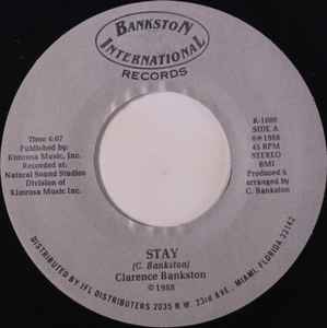 Clarence Bankston - Stay / I'm So Into You album cover
