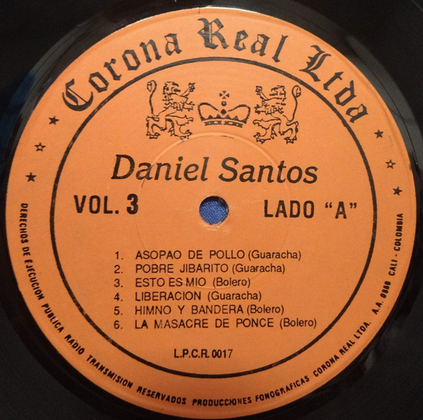 ladda ner album Daniel Santos - Daniel Santos Volumen 3