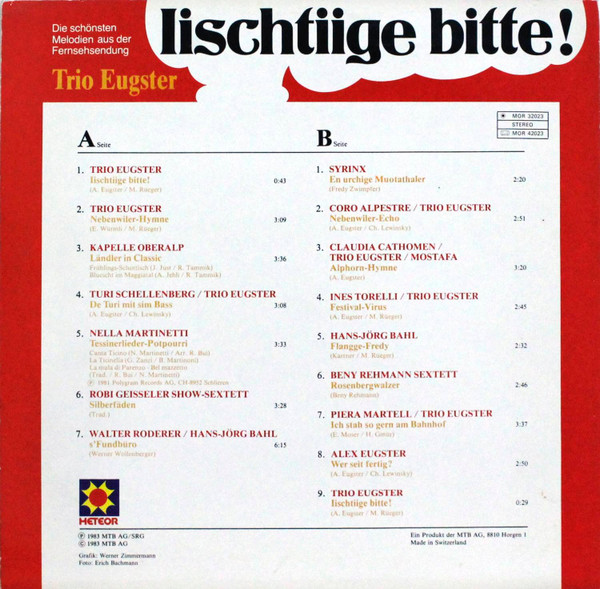 lataa albumi Various - Iischtiige Bitte