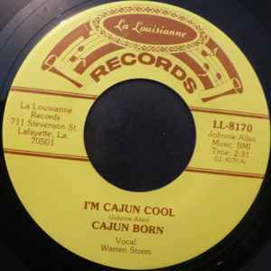 Cajun Born - I'm Cajun Cool / J'Aime Grand Gueydan album cover