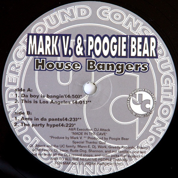 descargar álbum Mark V & Poogie Bear - House Bangers