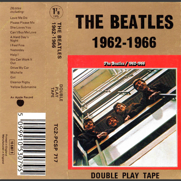The Beatles – 1962-1966 (Cassette) - Discogs