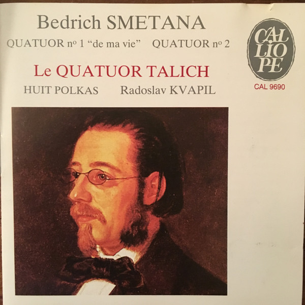 deux quatuors / huit polkas (Les ) / Bedrich Smetana, compositeur | Smetana, Bedrich (1824-1884) - compositeur tchèque. Compositeur