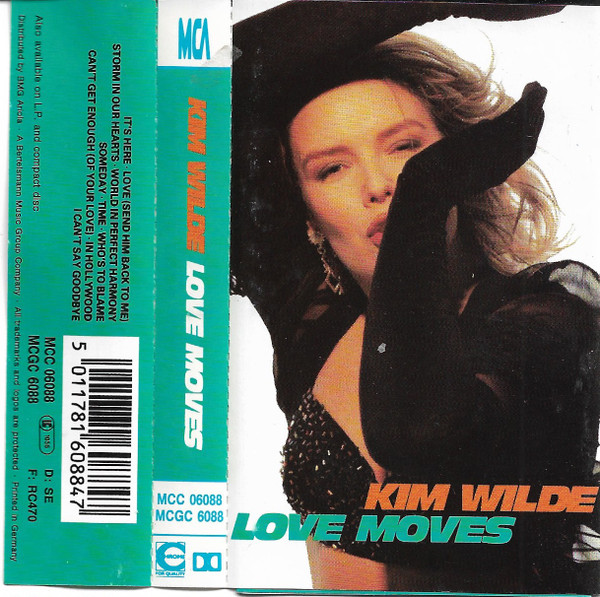 Kim Wilde – Love Moves (Cassette) - Discogs