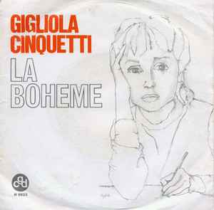 Gigliola Cinquetti-La Boheme copertina album