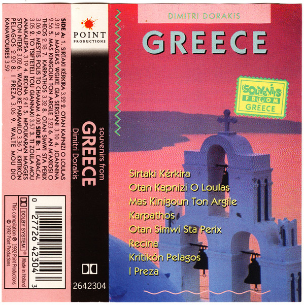 Album herunterladen Dimitri Dorakis - Souvenirs From Greece