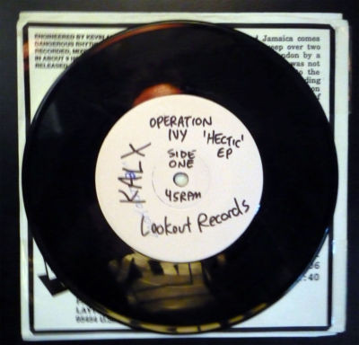 Operation Ivy – Hectic E.P. (1988, Vinyl) - Discogs