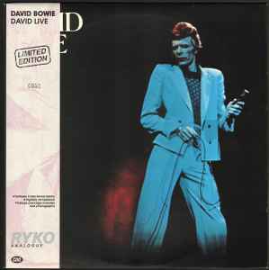 David Bowie - David Live album cover