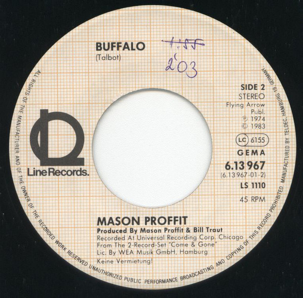 last ned album Mason Proffit - Flying Arrow