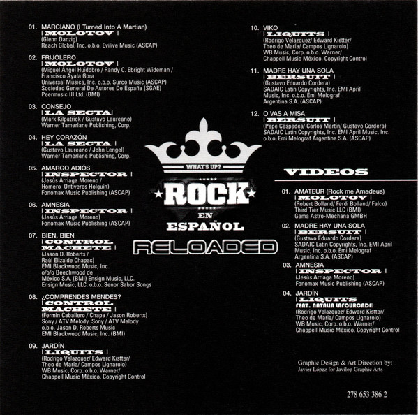 télécharger l'album Various - Whats Up Rock En Español Reloaded