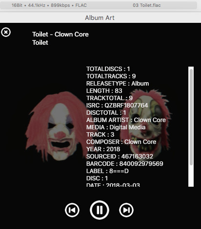 Clown Core Toilet