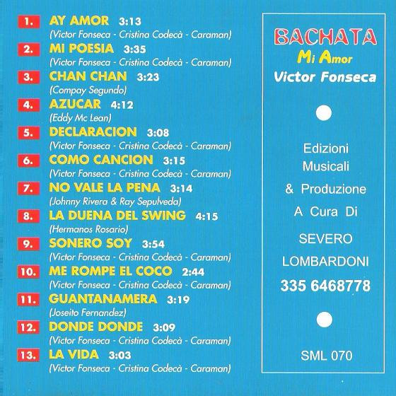 baixar álbum Victor Fonseca - Bachata Mi Amor