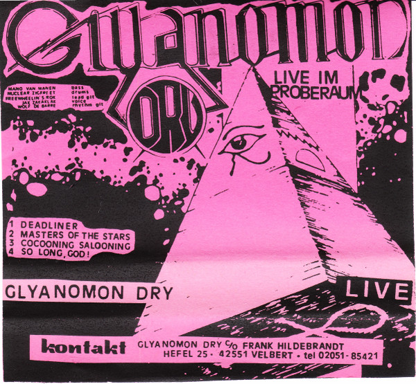 last ned album Glyanomon Dry - Live Im Proberaum