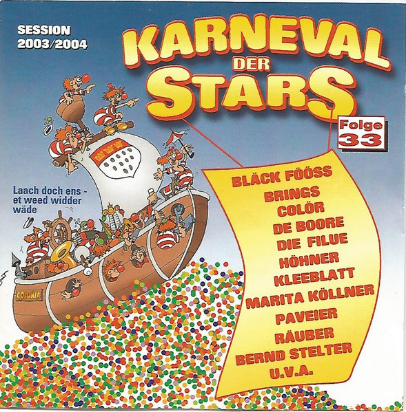 Karneval Der Stars, Folge 33 - Session 2003/2004 (2003, CD) - Discogs