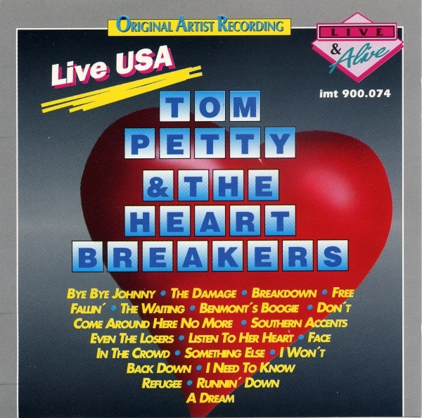 Tom Petty & The Heartbreakers – Live USA (CD) - Discogs