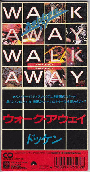 Dokken – Walk Away (1989, CD) - Discogs