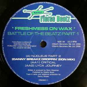 Freshmess On Wax - Battle Of The Beatz Part 1 album cover