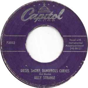 Billy Strange - Diesel Smoke, Dangerous Curves album cover