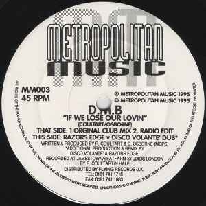 D.M.B. - If We Lose Our Lovin