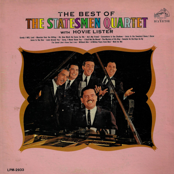 The Best Of The Statesmen Quartet With Hovie Lister (1965, Vinyl