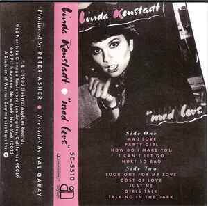 Linda Ronstadt - Mad Love album cover