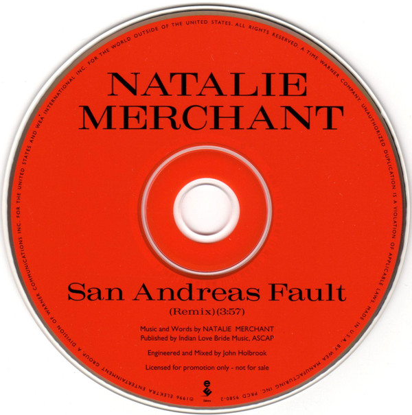 Album herunterladen Natalie Merchant - San Andreas Fault