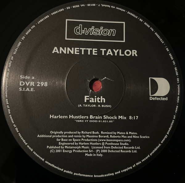 descargar álbum Annette Taylor - Faith Remix