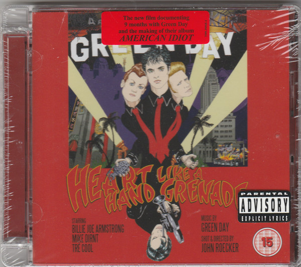 Green Day – Heart Like A Hand Grenade (2015, DVD) - Discogs