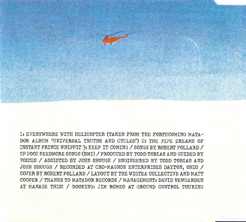lataa albumi Guided By Voices - Everywhere With Helicopter