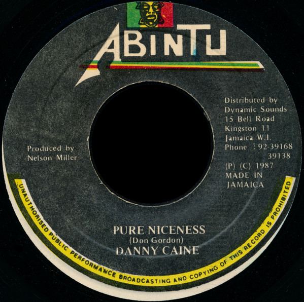 Danny Caine – Pure Niceness (1987, Vinyl) - Discogs