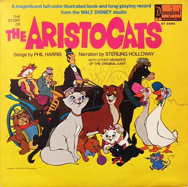 The Story Of The Aristocats (1970, Unipak, Purple Labels, Vinyl