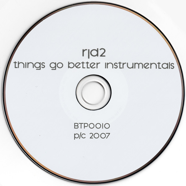 last ned album RJD2 - Things Go Better Instrumentals