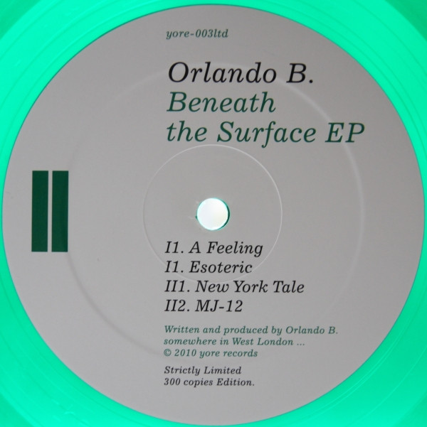 last ned album Orlando B - Beneath The Surface EP