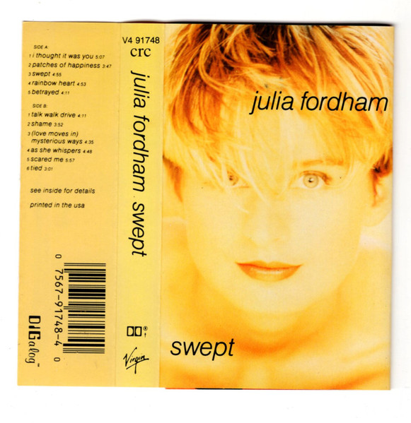 Julia Fordham – Swept (1991, Cassette) - Discogs