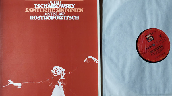 Album herunterladen Tschaikowsky, Mstislav Rostropowitsch, London Philharmonic Orchestra - Sämtliche Sinfonien Manfred