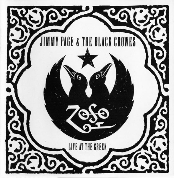 Jimmy Page & The Black Crowes – Live At The Greek (2013, White