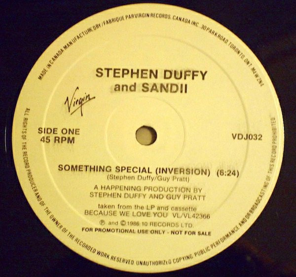 LP◇SOMETHING SPECIAL◇STEPHEN and SANDII - 洋楽