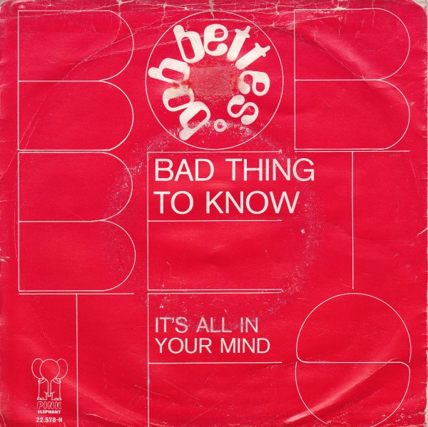 télécharger l'album The Bobbettes - Bad Thing To Know Its All In Your Mind